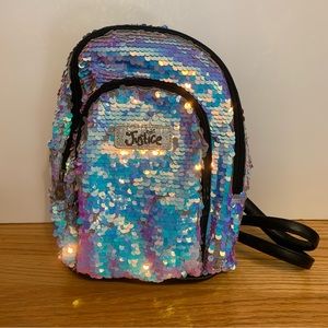 Justice Sequin Backpack